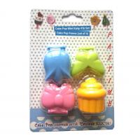 4 lü Cakepops Seti Kelebek,Lale,Fiyonk,Cupcake