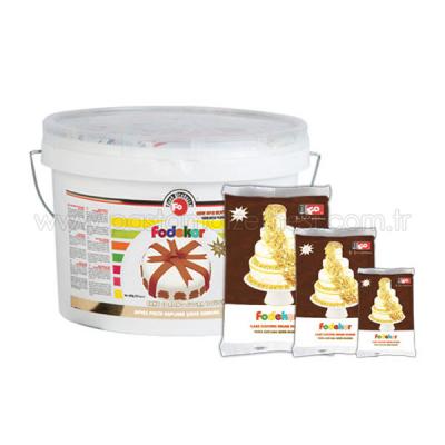 Fo Kahverengi Pasta Kaplama Şeker Hamuru 250gr