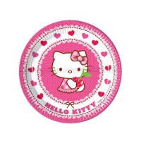 Hello Kity Kağıt Tabak