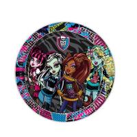 Monster High Kağıt Tabak
