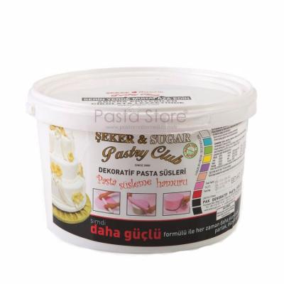 ŞekerSugar Şeker Hamuru Bebek Mavi Renkli 2,5 KG