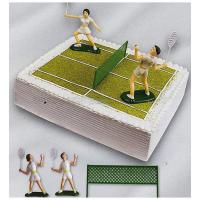 Tenis  Oyunculu Pasta Üstü Set