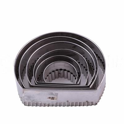 Volovan D Şekilli Dişli Kurabiye Kalıbı Seti