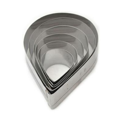 Volovan Damla Düz Kurabiye Kalıbı Seti