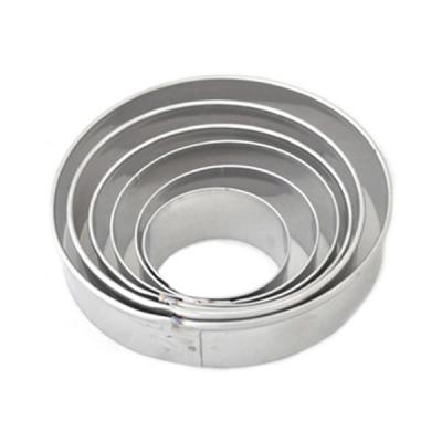 Volovan Yuvarlak Düz Kurabiye Kalıbı Seti