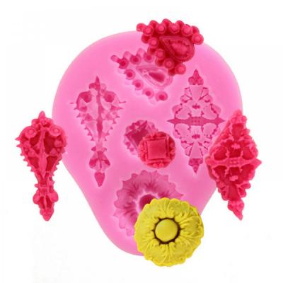 5'Li Broş Silikon Kalıbı