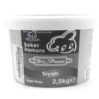 Dr.Paste Şeker Hamuru Siyah 2.5 kg
