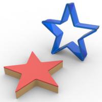 Yıldız Polikarbon Kopat Kurabiye Kalıbı