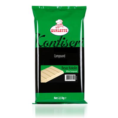 Konfiseri Çikolata Beyaz 2,5 Kg