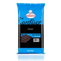 Konfiseri Çikolata Bitter 2,5 KG Eko