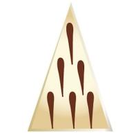 Dekor Çikolata Üçgen Us004 - 384 Adet